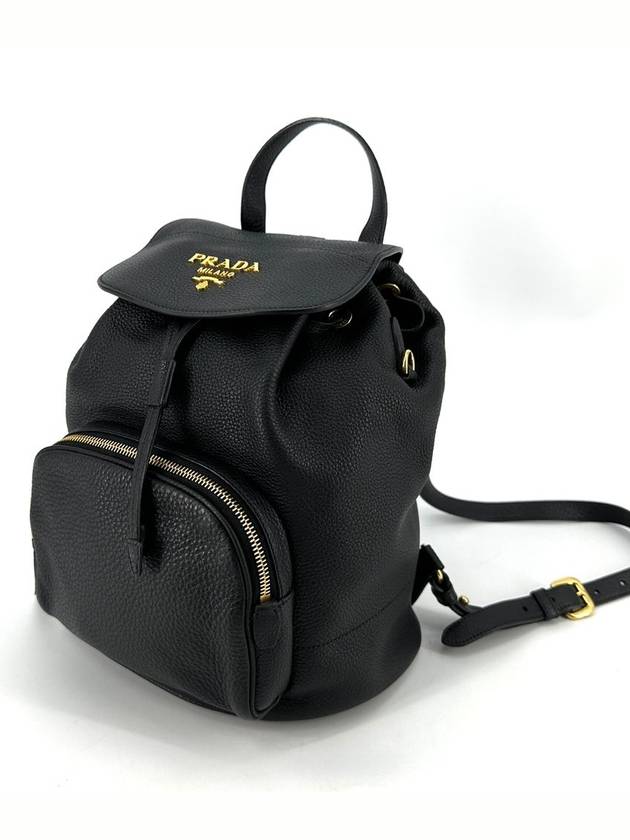 Vitello Dino gold backpack 1bz035 - PRADA - BALAAN 3