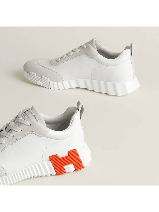 Bouncing Low Top Sneakers Blanc - HERMES - BALAAN 5