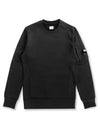 Lens Wappen Fleece Round Sweatshirt Navy - CP COMPANY - BALAAN 2