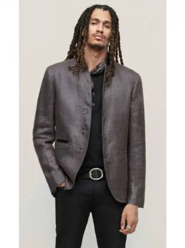 Wallace Jacket JVSO2104Y2 547 Melange Brown 270541 - JOHN VARVATOS - BALAAN 1