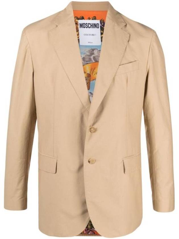 Jacket A0519 0232 3081 BEIGE - MOSCHINO - BALAAN 1