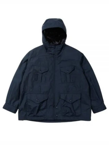 Field Parka B Dk Navy Nylon 3 Layer Cloth 24F1D032 PS206 ZT199 - ENGINEERED GARMENTS - BALAAN 1