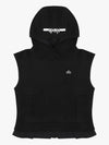 Drew Women s Hooded Jersey Vest DF43VE01 BK - DRUH GOLF - BALAAN 1