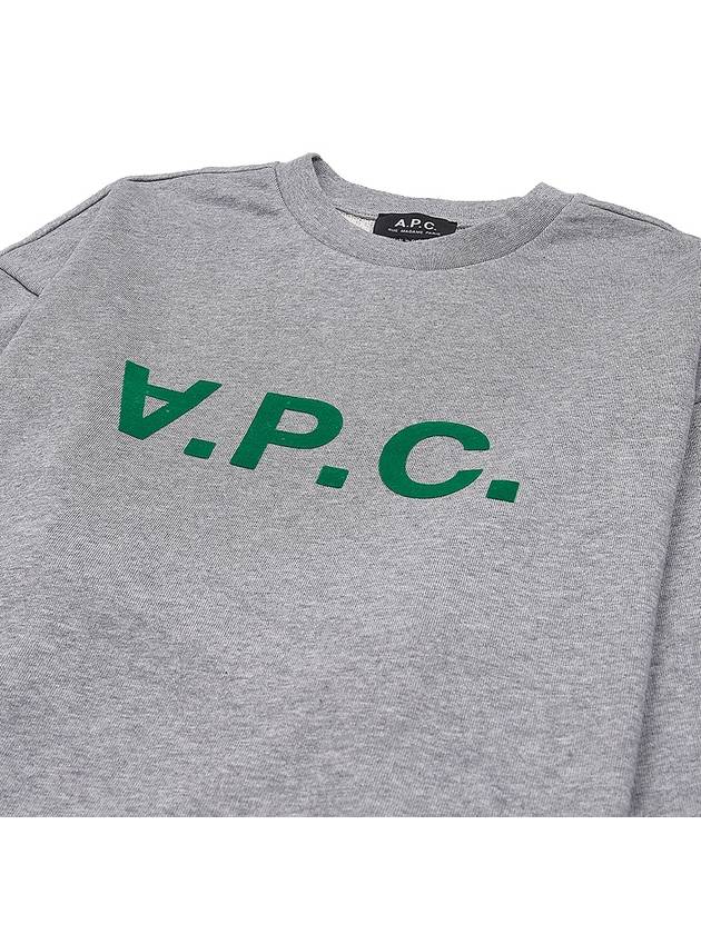 Eliot Logo Sweatshirt Grey - A.P.C. - BALAAN 4