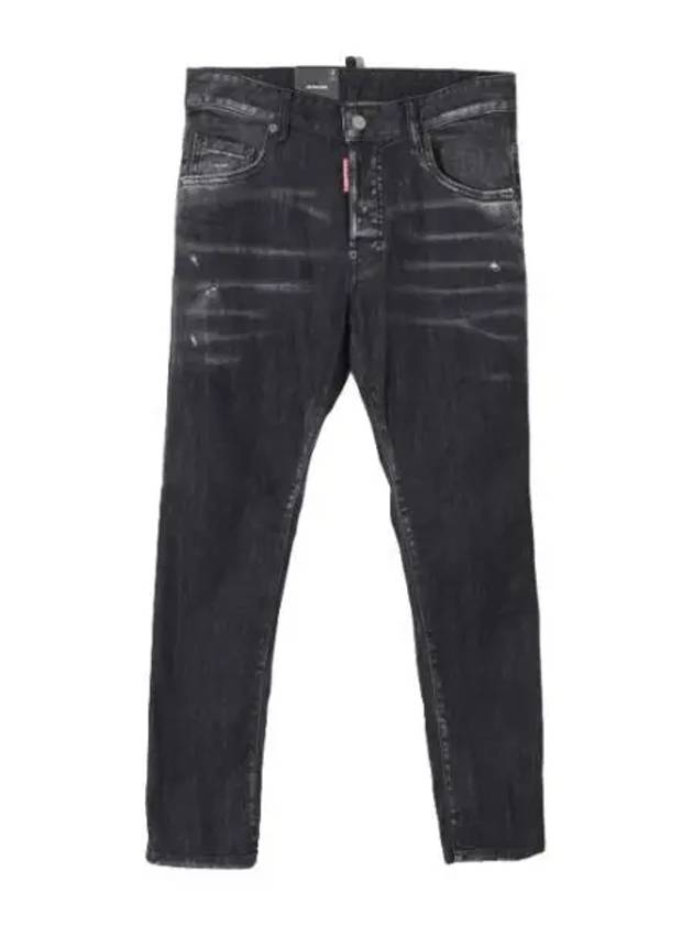 Dsquared 2 Black Clean Wash Skater Jeans Men s Denim Pants - DSQUARED2 - BALAAN 1