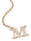 Gold Chain Pendant Mara Necklace 2347511136600 - MAX MARA - BALAAN 3