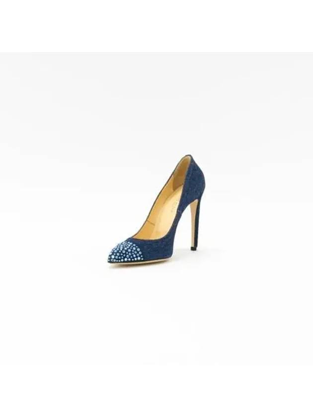 Women Denim High Heel Shoes SW022188 - PHILIPP PLEIN - BALAAN 2