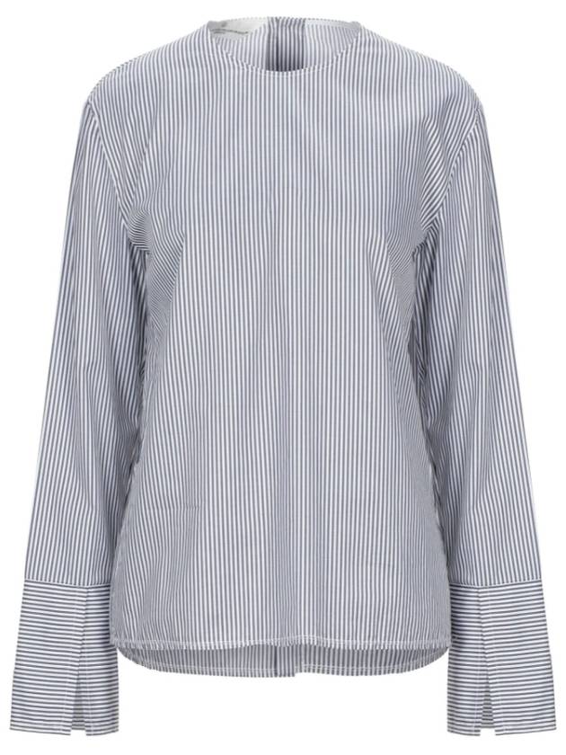 Back fastening striped cotton shirt - GOLDEN GOOSE - BALAAN 3