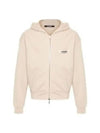 Le Gros Grain Zip-Up Hoodie Beige - JACQUEMUS - BALAAN 2