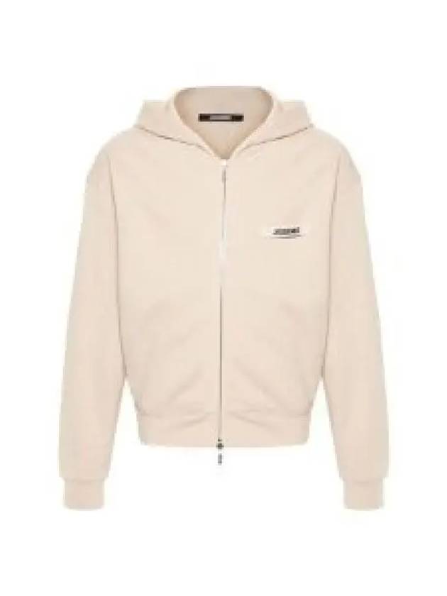 Le Gros Grain Zip-Up Hoodie Beige - JACQUEMUS - BALAAN 2