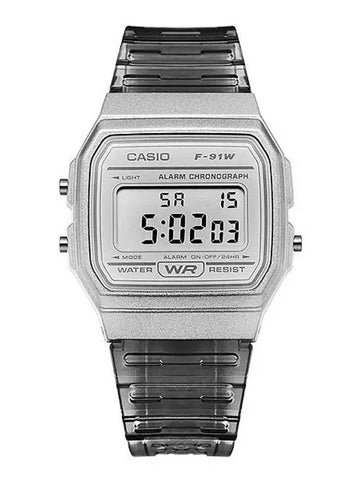 Watch F 91WS 8DF transparent retro urethane watch - CASIO - BALAAN 1