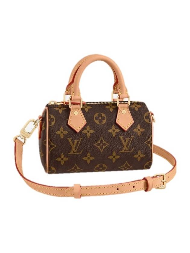 Nano Speedy Monogram Tote Bag Brown - LOUIS VUITTON - BALAAN 2