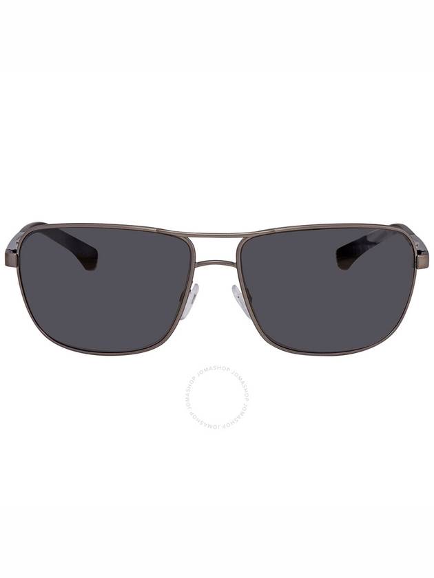 Emporio Armani Grey Navigator Men's Sunglasses EA2033 313087 64 - EMPORIO ARMANI - BALAAN 2