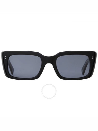 Garrett Leight GL 3030 SUN Semi-Flat Navy Rectangular Sunglasses 2126 BK/SFNVY 49 - GARRETT LEIGHT - BALAAN 1