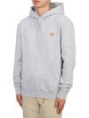 Fox Head Patch Regular Hoodie Grey - MAISON KITSUNE - BALAAN 3