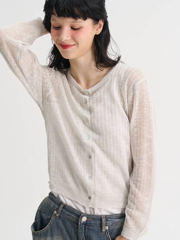 Serena Silver Sunshine Cardigan Gray - SORRY TOO MUCH LOVE - BALAAN 5