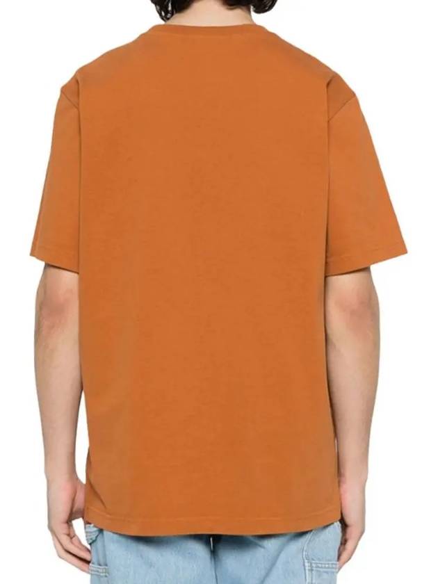 Bold Fox Head Patch Comfort Short Sleeve T-Shirt  Tobacco - MAISON KITSUNE - BALAAN 5