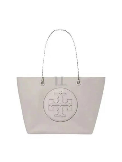 Ella Chain Tote Bag Grey - TORY BURCH - BALAAN 2