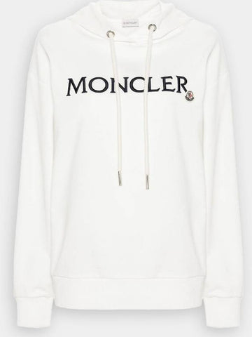 Moncler Women s Front Embroidery Logo Cotton Hoodie 8G00016 89A1K 037 - MONCLER - BALAAN 1