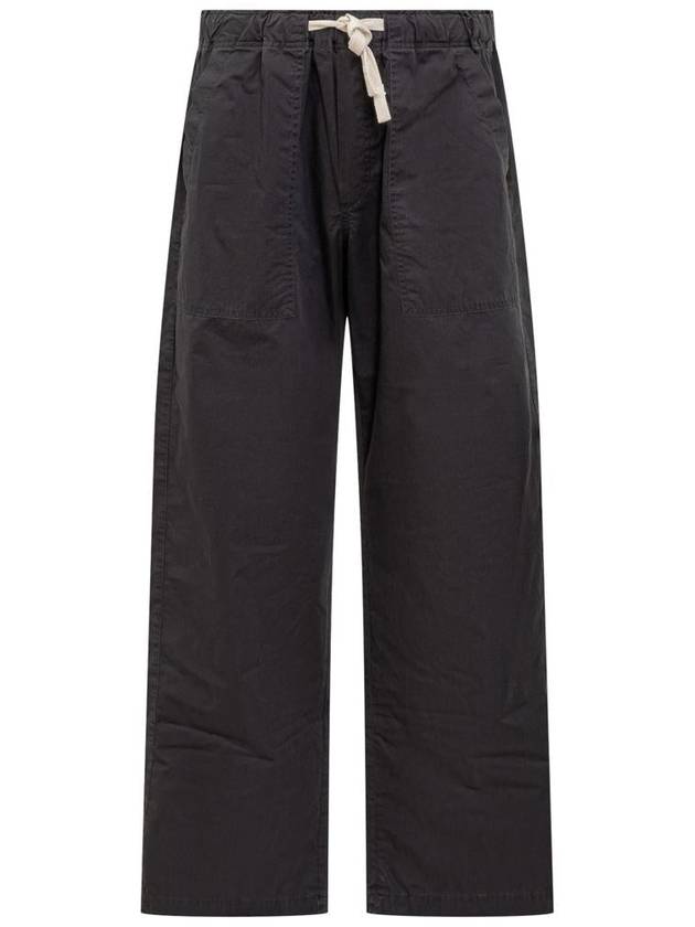 Palm Angels Curved Logo Pants - PALM ANGELS - BALAAN 1