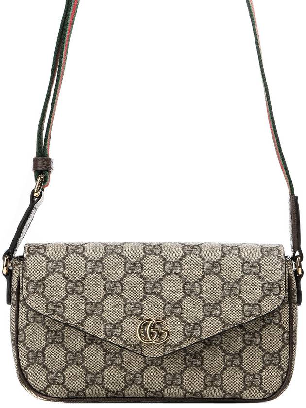 Ophidia GG Mini Bag Beige Ebony - GUCCI - BALAAN 2