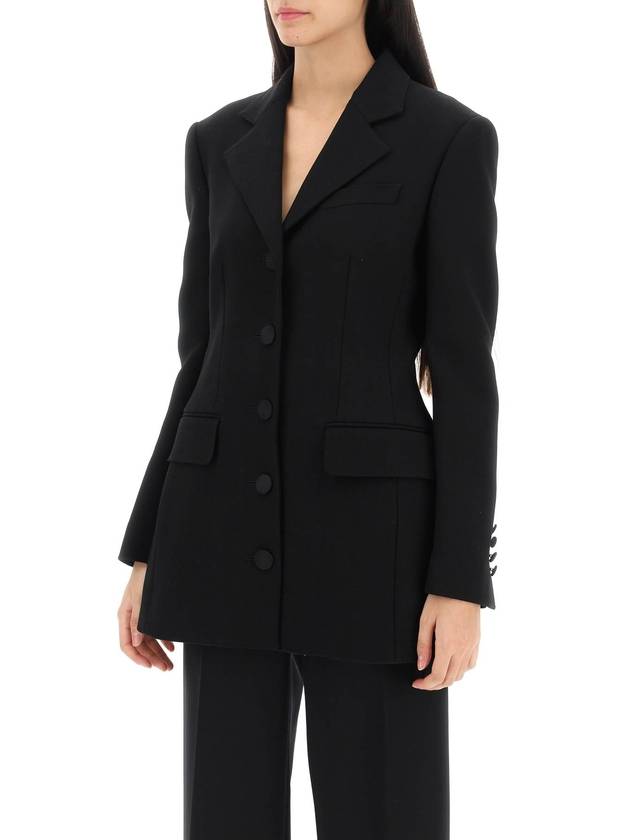 Virgin Wool Single Breasted Blazer F29XRTHUMTB - DOLCE&GABBANA - BALAAN 5