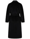 MADAME cashmere belt coat black 2421018011 003 - MAX MARA - BALAAN 3