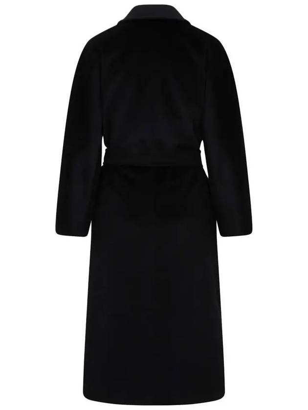 MADAME cashmere belt coat black 2421018011 003 - MAX MARA - BALAAN 3