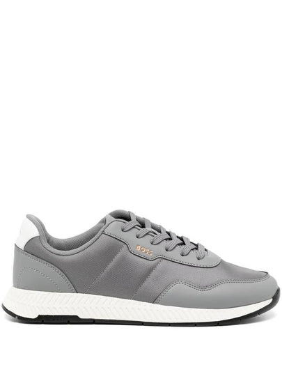 Titanium Runn Nypu Low Top Sneakers Medium Grey - HUGO BOSS - BALAAN 2