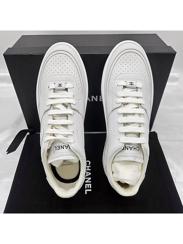 Air Force CC Logo Women s Sneakers White G45079 - CHANEL - BALAAN 2