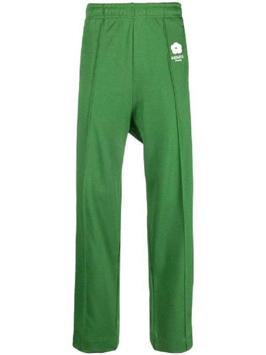 Varsity Track Pants Green - KENZO - BALAAN 1