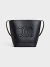 Coeur Triomphe Calfskin Small Bucket Bag Black - CELINE - BALAAN 2