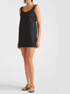 Re-Nylon Short Dress Black - PRADA - BALAAN 3