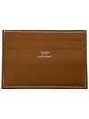 Citizen Twill Card Wallet Brown - HERMES - BALAAN 1