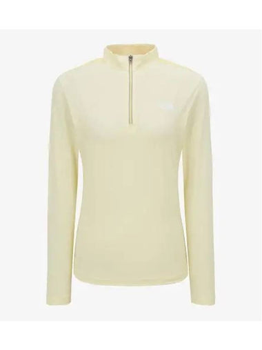 The North Face NT7LQ30C Women s Ice Day Long Sleeve Zip Tee - THE NORTH FACE - BALAAN 1