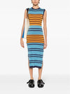 Stripe Midi Dress - MARNI - BALAAN 3