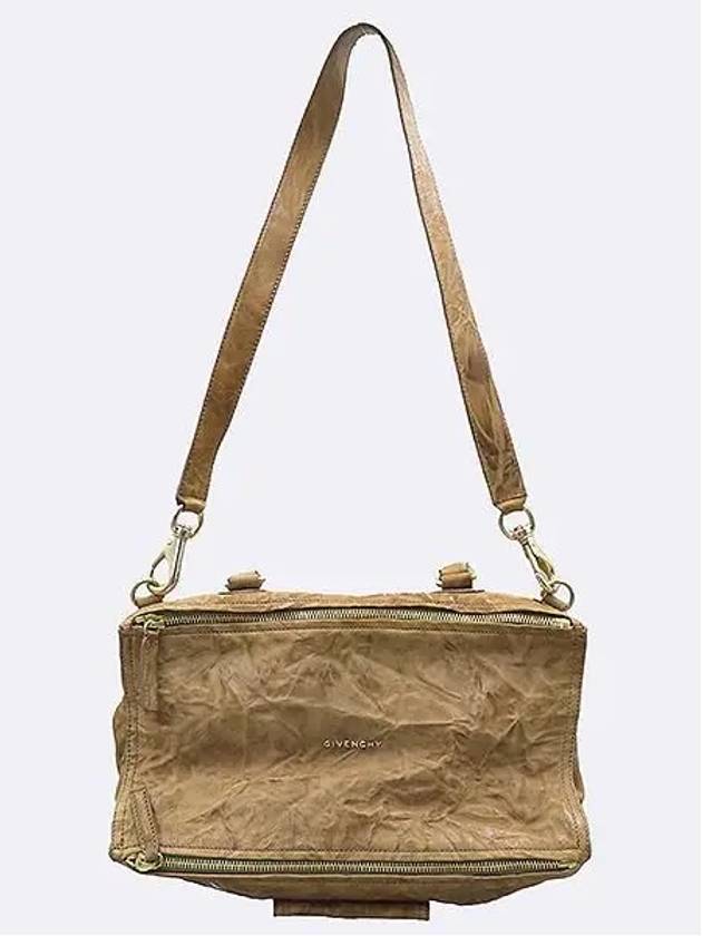 353122 GG logo jacquard brown color leather trim tote bag - GUCCI - BALAAN 2