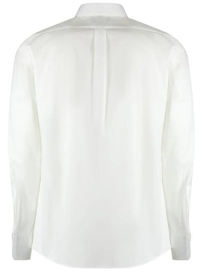 Dolce & Gabbana Logo Embroidery Cottond Shirt - DOLCE&GABBANA - BALAAN 2