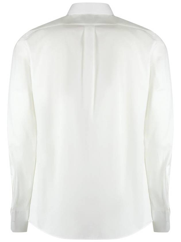 Dolce & Gabbana Logo Embroidery Cottond Shirt - DOLCE&GABBANA - BALAAN 2