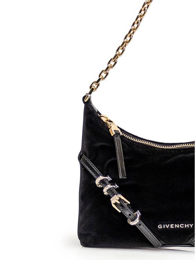 Voyou Party Shoulder Bag Black - GIVENCHY - BALAAN 5