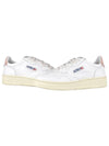 Men's Medalist Leather Low Top Sneakers White - AUTRY - BALAAN 2