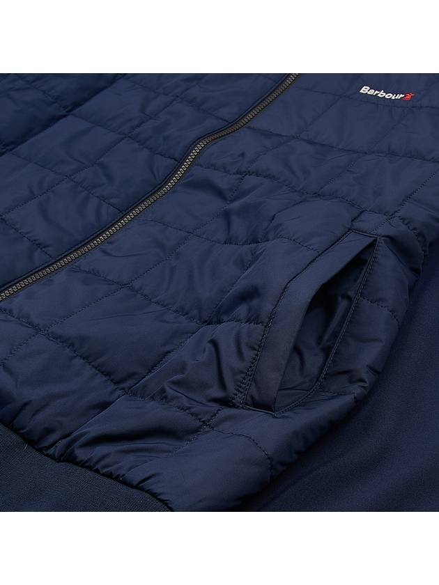 Box Quilted Jacket Navy - BARBOUR - BALAAN 11