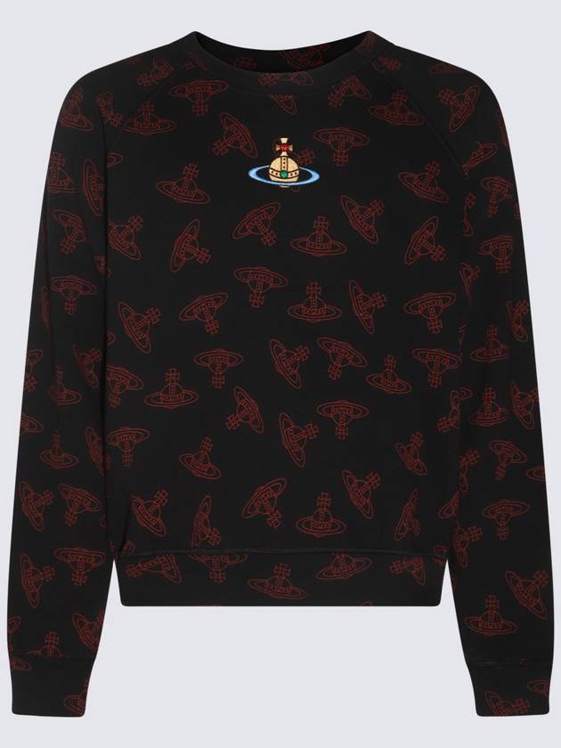 Raglan Sweatshirt Black - VIVIENNE WESTWOOD - BALAAN 3