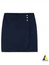 Women's Anna Mini H-Line Skirt Navy - J.LINDEBERG - BALAAN 2