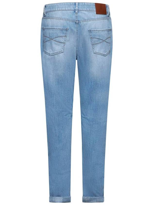 Mid-Rise Tapered Jeans M0Z37X1290C1469 - BRUNELLO CUCINELLI - BALAAN 3