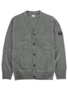 Lens Cotton Cardigan Grey - CP COMPANY - BALAAN 2