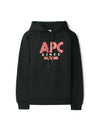 Benito Logo Hoodie Black - A.P.C. - BALAAN 1