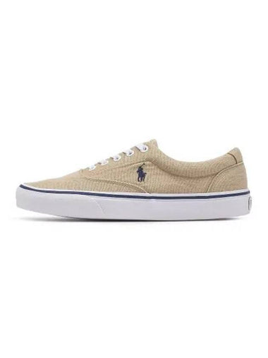 Kitten wash canvas sneakers beige - POLO RALPH LAUREN - BALAAN 1