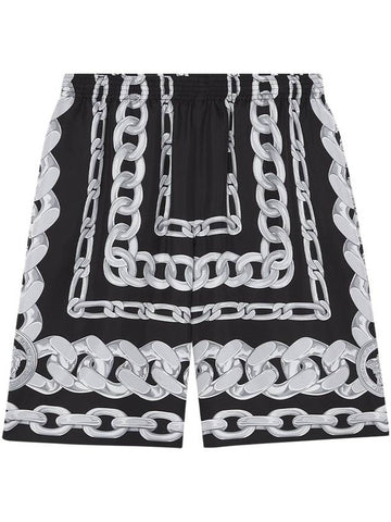 Versace Shorts Black - VERSACE - BALAAN 1