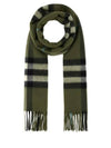 Check Cashmere Scarf Shrub - BURBERRY - BALAAN 1